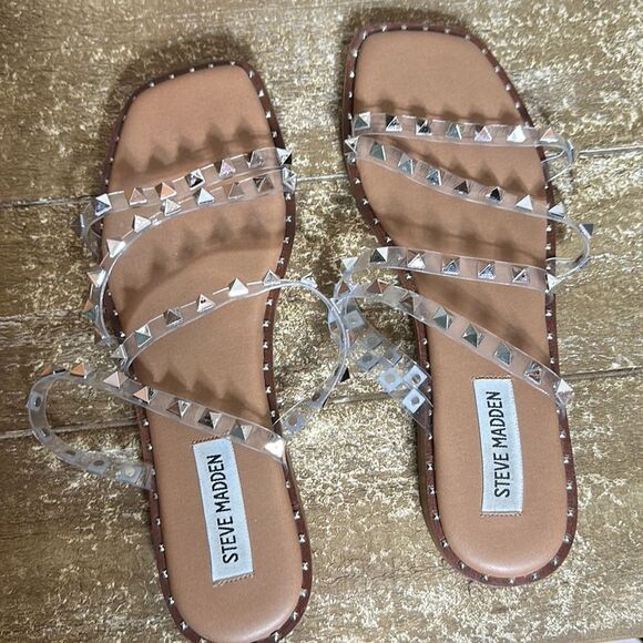 Steve Madden sandals, size 8 worn once - Picture 5 of 5